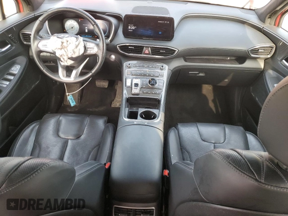 2023 Hyundai Santa Fe Calligraphy with VIN 5NMS5DAL1PH492414, listed as a Copart auction lot 64307095 with 62,011 mi miles and Non repairable. Bid and sale history available at DreamBid. Image 8.