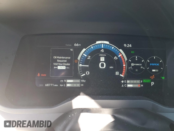 2022 Toyota Tundra Capstone Hybrid with VIN 5TFVC5DB5NX010169, listed as a Copart auction lot 47252305 with 68,771 mi miles and Clean title. Bid and sale history available at DreamBid. Image 9.