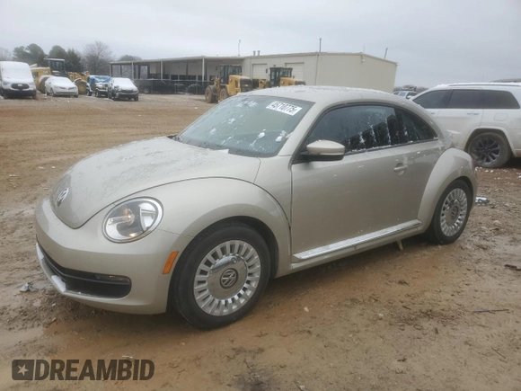 2016 Volkswagen Beetle SE with VIN 3VWJ17AT8GM604323, listed as a Copart auction lot 45710775 with 62,186 mi miles and Salvage title. Bid and sale history available at DreamBid. Image 1.