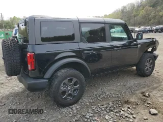 2023 Ford Bronco with VIN 1FMDE5BH2PLB27629, listed as a Copart auction lot 54882815 with 41,798 mi miles and Salvage Title. Bid and sale history available at DreamBid. Image 3.
