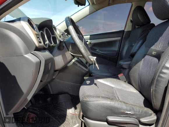 2009 Pontiac Vibe GT with VIN 5Y2SR67059Z410910, listed as a Copart auction lot 62497825 with 180,431 mi miles and Clean title. Bid and sale history available at DreamBid. Image 7.
