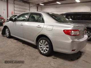 2012 Toyota Corolla L with VIN 5YFBU4EE0CP067121, listed as a IAAI auction lot 41973623 with 46,561 mi miles and . Bid and sale history available at DreamBid. Image 3.