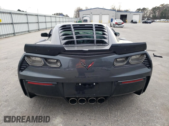 2018 Chevrolet Corvette Z06 1LZ with VIN 1G1YP2D62J5601593, listed as a Copart auction lot 44534414 with 0 mi miles. Bid and sale history available at carsss.com. Image 6.