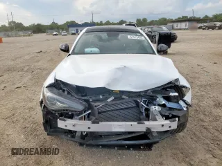 2019 Alfa Romeo Giulia with VIN ZARFAMAN6K7619968, listed as a Copart auction lot 61815425 with 30,055 mi miles and Salvage title. Bid and sale history available at DreamBid. Image 5.