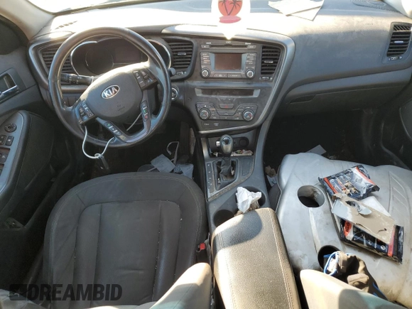 2012 Kia Optima Hybrid with VIN KNAGM4AD4C5035639, listed as a Copart auction lot 46978845 with 226,095 mi miles and Salvage Title. Bid and sale history available at DreamBid. Image 8.