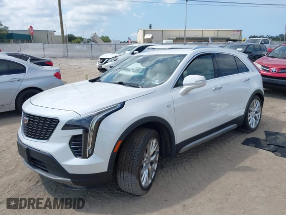 2019 Cadillac XT4 AWD Premium Luxury with VIN 1GYFZDR48KF131619, listed as a IAAI auction lot 42202281 with 67,048 mi miles and . Bid and sale history available at DreamBid. Image 2.