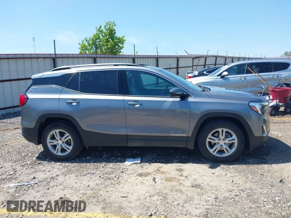 2020 GMC Terrain SLE with VIN 3GKALMEV1LL319443, listed as a IAAI auction lot 42375067 with 39,575 mi miles and . Bid and sale history available at DreamBid. Image 13.
