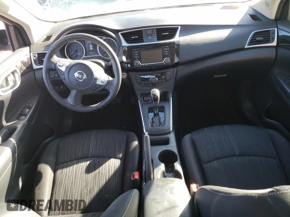 2018 Nissan Sentra SV with VIN 3N1AB7AP4JY280874, listed as a Copart auction lot 46175845 with 43,117 mi miles and Salvage Title. Bid and sale history available at carsss.com. Image 8.