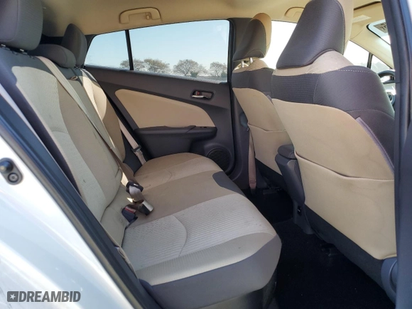 2018 Toyota Prius Two with VIN JTDKBRFU3J3063997, listed as a Copart auction lot 45792135 with 82,154 mi miles and Salvage Title. Bid and sale history available at carsss.com. Image 10.
