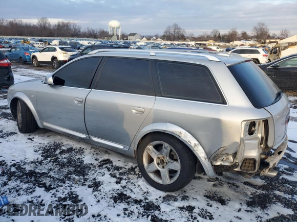 2005 Audi allroad A6 V8 with VIN WA1YD64B85N000760, listed as a Copart auction lot 85622844 with 137,580 mi miles and Salvage Title. Bid and sale history available at DreamBid. Image 2.