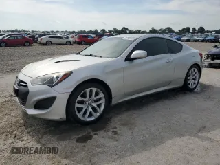 2013 Hyundai Genesis Coupe 2.0T with VIN KMHHT6KD2DU107820, listed as a Copart auction lot 61793195 with 98,453 mi miles and Salvage title. Bid and sale history available at DreamBid. Image 1.