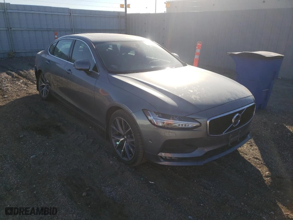 2018 Volvo S90 Momentum with VIN LVY982MK2JP024308, listed as a Copart auction lot 64606192 with 93,767 mi miles. Bid and sale history available at carsss.com. Image 1.