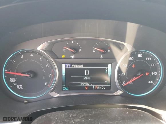 2018 Chevrolet Traverse Premier with VIN 1GNEVJKW2JJ254701, listed as a Copart auction lot 53482085 with 152,687 mi miles and Clean Title. Bid and sale history available at carsss.com. Image 9.