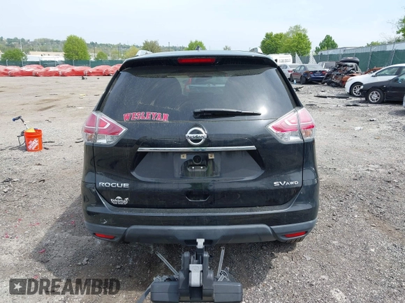 2015 Nissan Rogue SL with VIN 5N1AT2MV4FC854201, listed as a IAAI auction lot 42127639 with 146,760 mi miles and . Bid and sale history available at carsss.com. Image 17.