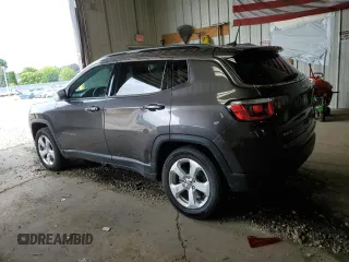 2020 Jeep Compass Latitude with VIN 3C4NJDBB9LT133503, listed as a Copart auction lot 63713255 with 53,373 mi miles and Non repairable. Bid and sale history available at DreamBid. Image 2.