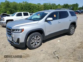 2020 GMC Acadia SLT z VIN 1GKKNULS0LZ111215, wystawiony jako Copart lot #54227235 z przebiegiem 39 406 mil mil oraz Szkoda całkowita • Salvage title. Historia ofert i sprzedaży dostępna na DreamBid. Obrazek 1.
