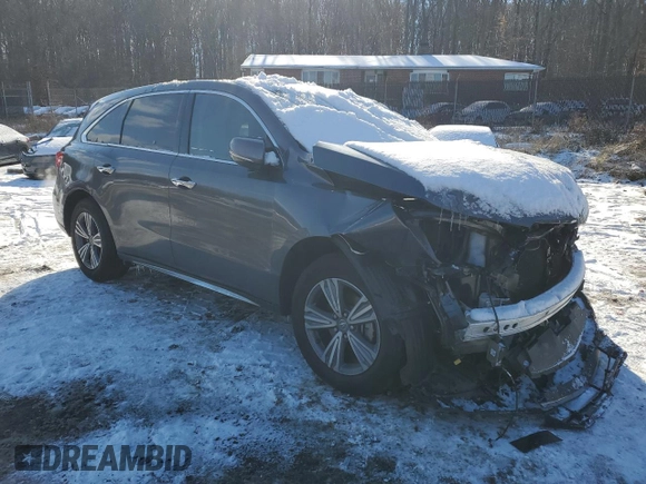 2020 Acura MDX with VIN 5J8YD4H30LL058353, listed as a Copart auction lot 88729175 with 21,975 mi miles and Salvage Title. Bid and sale history available at carsss.com. Image 4.