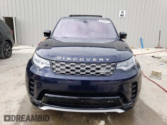 2023 Land Rover Discovery Metropolitan Edition with VIN SALRW4EU5P2477507, listed as a Copart auction lot 66699474 with 0 mi miles and Salvage Title. Bid and sale history available at carsss.com. Image 5.