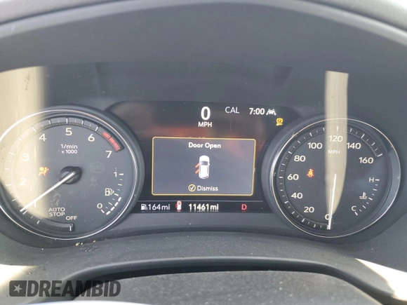 2022 Cadillac XT4 FWD Premium Luxury with VIN 1GYFZCR48NF123518, listed as a Copart auction lot 51969915 with 11,461 mi miles and Non repairable. Bid and sale history available at DreamBid. Image 9.