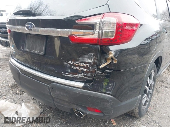 2023 Subaru Ascent Limited with VIN 4S4WMAUD5P3427129, listed as a IAAI auction lot 41735886 with 34,424 mi miles and . Bid and sale history available at DreamBid. Image 6.