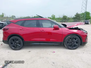 2021 Chevrolet Blazer RS with VIN 3GNKBKRS4MS570818, listed as a IAAI auction lot 42511827 with 28,519 mi miles and . Bid and sale history available at DreamBid. Image 14.
