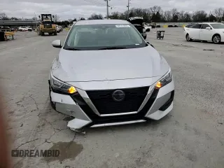 2021 Nissan Sentra SV with VIN 3N1AB8CV9MY286143, listed as a Copart auction lot 48141605 with 71,446 mi miles and Salvage Title. Bid and sale history available at carsss.com. Image 10.