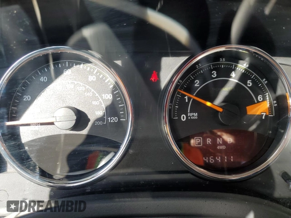 2016 Jeep Compass High Altitude Edition with VIN 1C4NJDEB0GD598257, listed as a Copart auction lot 46093515 with 46,411 mi miles and Salvage Title. Bid and sale history available at carsss.com. Image 9.