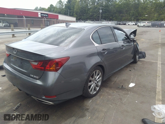 2015 Lexus GS 350 with VIN JTHBE1BL7FA002062, listed as a IAAI auction lot 42313015 with 225,537 mi miles and . Bid and sale history available at DreamBid. Image 4.