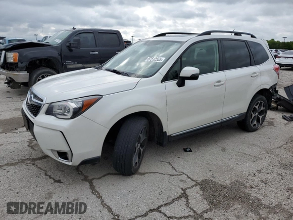 2015 Subaru Forester XT Touring with VIN JF2SJGUC5FH538188, listed as a Copart auction lot 57512555 with 94,236 mi miles and Salvage title. Bid and sale history available at DreamBid. Image 1.