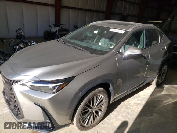 2022 Lexus NX with VIN 2T2GGCEZ5NC007666, listed as a Copart auction lot 69410192 with 1,363 mi miles. Bid and sale history available at carsss.com. Image 1.
