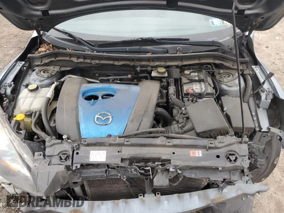 2013 Mazda 3 i Touring with VIN JM1BL1L83D1712686, listed as a Copart auction lot 46479425 with 188,740 mi miles and Salvage title. Bid and sale history available at DreamBid. Image 13.