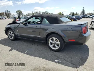 2007 Ford Mustang Deluxe with VIN 1ZVHT84N775242583, listed as a Copart auction lot 51477205 with Not Provided miles and Salvage Title. Bid and sale history available at carsss.com. Image 2.