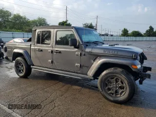 2021 Jeep Gladiator Willys с VIN 1C6HJTAGXML527617, выставлен на аукционе Copart как лот 59110005 с пробегом 39 279 миль миль и Списание • Salvage title. История ставок и продаж доступна на DreamBid. Изображение 4.