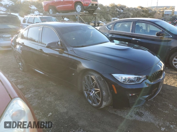 2016 BMW M3 with VIN WBS8M9C5XG5E68099, listed as a Copart auction lot 67649002 with 0 mi miles. Bid and sale history available at carsss.com. Image 4.