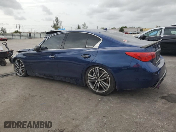 2017 Infiniti Q50 Sport z VIN JN1EV7AP6HM734340, wystawiony jako Copart lot #59717235 z przebiegiem 102 406 mil mil oraz Szkoda całkowita • Salvage title. Historia ofert i sprzedaży dostępna na DreamBid. Obrazek 2.