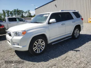2012 Toyota 4Runner SR5 with VIN JTEZU5JR5C5043886, listed as a Copart auction lot 58070975 with 53,833 mi miles and Salvage title. Bid and sale history available at DreamBid. Image 1.