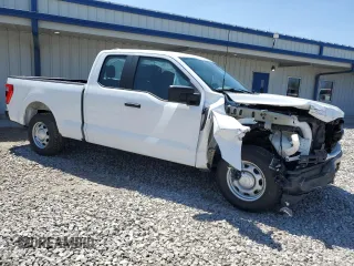 2021 Ford F-150 XL with VIN 1FTEX1CB5MKE66151, listed as a Copart auction lot 50883995 with 55,607 mi miles and Salvage title. Bid and sale history available at DreamBid. Image 4.
