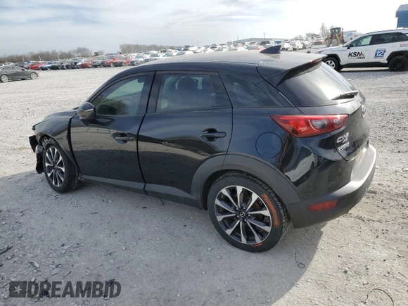 2019 Mazda CX-3 Touring with VIN JM1DKFC74K1453221, listed as a Copart auction lot 49448805 with 63,031 mi miles and Salvage Title. Bid and sale history available at carsss.com. Image 2.