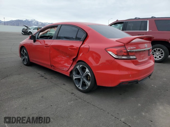 2015 Honda Civic Sedan Si with VIN 2HGFB6E5XFH702960, listed as a Copart auction lot 42838505 with 125,103 mi miles and Salvage Title. Bid and sale history available at carsss.com. Image 2.