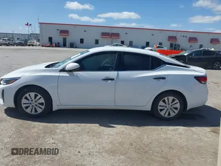 2024 Nissan Sentra S with VIN 3N1AB8BV8RY233653, listed as a IAAI auction lot 41829905 with 17,918 mi miles. Bid and sale history available at carsss.com. Image 14.