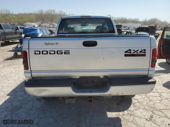 2001 Dodge Ram 1500 with VIN 3B7HF13Z01G728058, listed as a Copart auction lot 52088175 with 99,784 mi miles and Clean Title. Bid and sale history available at carsss.com. Image 6.