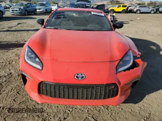2023 Toyota GR86 with VIN JF1ZNBB1XP9761592, listed as a Copart auction lot 75330854 with 10,241 mi miles and Salvage Title. Bid and sale history available at carsss.com. Image 5.