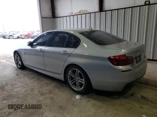2015 BMW 5 Series 528i xDrive with VIN WBA5A7C55FG143543, listed as a Copart auction lot 45750425 with 93,435 mi miles and Salvage Title. Bid and sale history available at carsss.com. Image 2.