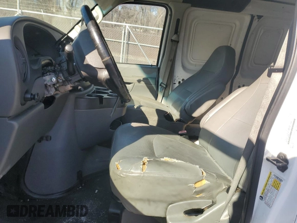 2007 Ford Econoline Cargo Commercial with VIN 1FTNE14W37DB04402, listed as a Copart auction lot 88313085 with Not Provided miles and Salvage Title. Bid and sale history available at DreamBid. Image 7.
