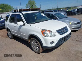 2005 Honda CR-V EX SE with VIN JHLRD78945C003063, listed as a IAAI auction lot 42097024 with 190,263 mi miles. Bid and sale history available at carsss.com. Image 1.