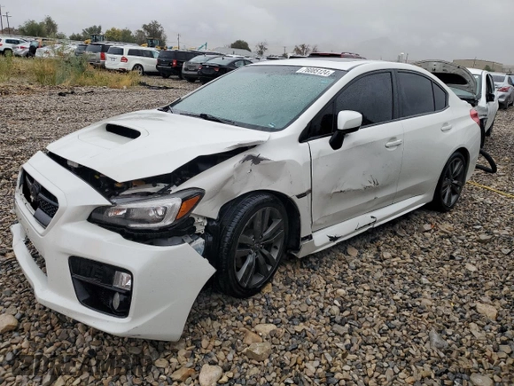 2017 Subaru WRX Limited with VIN JF1VA1J68H9829701, listed as a Copart auction lot 76085124 with 0 mi miles and Salvage Title. Bid and sale history available at carsss.com. Image 1.