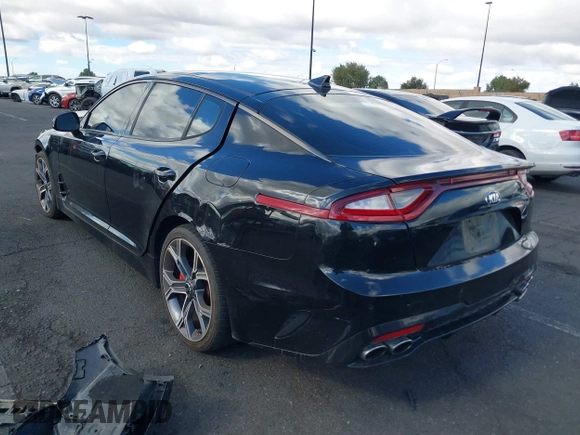 2018 Kia Stinger GT2 with VIN KNAE55LC9J6016753, listed as a IAAI auction lot 41408216 with 117,268 mi miles. Bid and sale history available at carsss.com. Image 14.