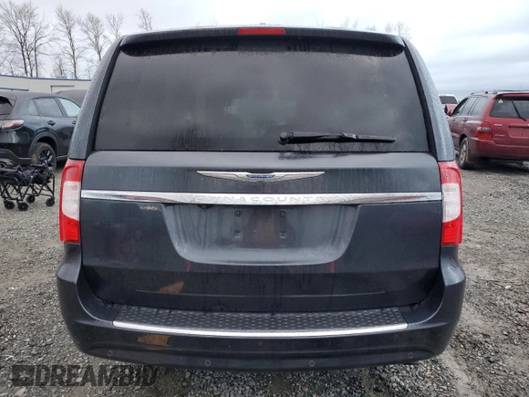 2014 Chrysler Town & Country Touring L 30th Anniversary with VIN 2C4RC1CG5ER277141, listed as a Copart auction lot 49679315 with 106,167 mi miles and Salvage Title. Bid and sale history available at DreamBid. Image 6.