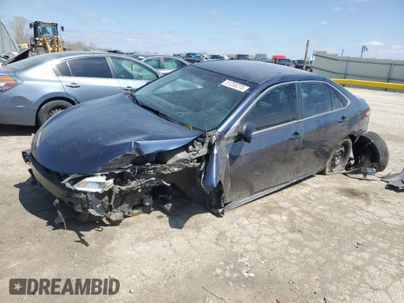 2016 Toyota Camry XLE with VIN 4T4BF1FK6GR520732, listed as a Copart auction lot 51258215 with 86,356 mi miles and Salvage Title. Bid and sale history available at carsss.com. Image 1.