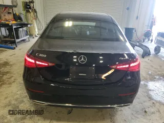 2022 Mercedes-Benz C 300 with VIN W1KAF4HB2NR042016, listed as a Copart auction lot 42020785 with 24,522 mi miles and Salvage Title. Bid and sale history available at DreamBid. Image 6.